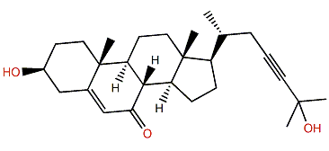 3b,25-Dihydroxycholest-5-en-23-yn-7-one